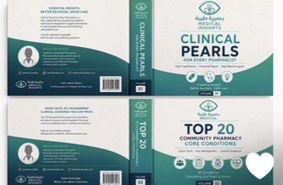Medical Insight book series: Clinical Pearls (Vol. 01) and Top 20 Community Pharmacy Core Conditions (Vol. 02)